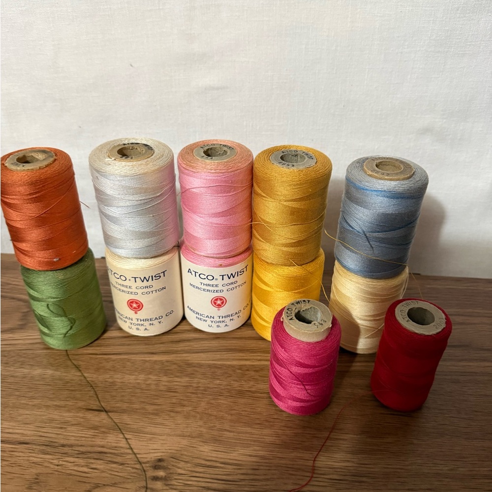 Atco twist 3 cord mercerized cotton